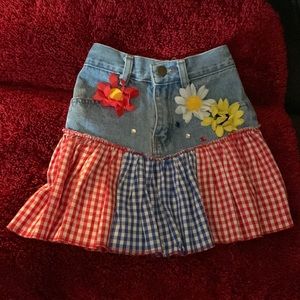 Girls blue Jean skirt